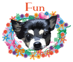 Dog Life 01 English version sticker #8031732