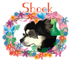 Dog Life 01 English version sticker #8031733