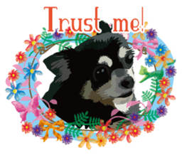 Dog Life 01 English version sticker #8031737