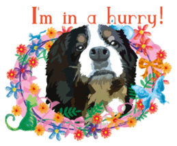 Dog Life 01 English version sticker #8031739