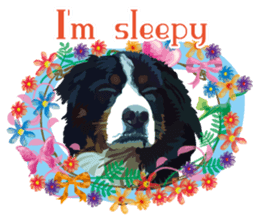 Dog Life 01 English version sticker #8031747