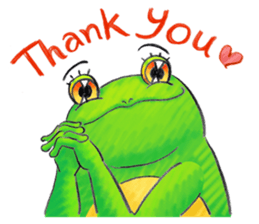 Gaga Penny Frog sticker #8031789