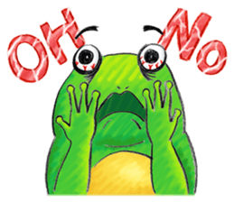 Gaga Penny Frog sticker #8031795