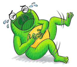 Gaga Penny Frog sticker #8031801