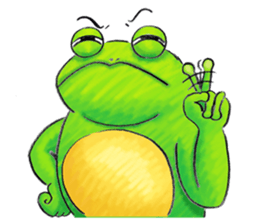 Gaga Penny Frog sticker #8031805