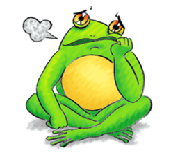 Gaga Penny Frog sticker #8031807