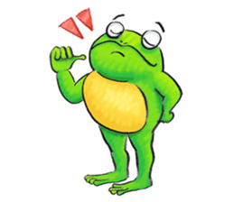 Gaga Penny Frog sticker #8031816