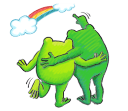 Gaga Penny Frog sticker #8031818