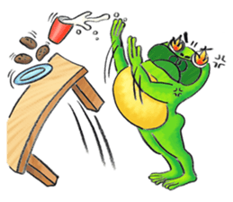 Gaga Penny Frog sticker #8031820