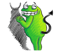 Gaga Penny Frog sticker #8031821