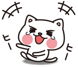 One day a good friend cat sticker #8032009