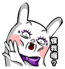 BG Rabbit sticker #8032405