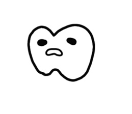 happy teeth so cute sticker #8032869