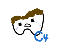 happy teeth so cute sticker #8032874