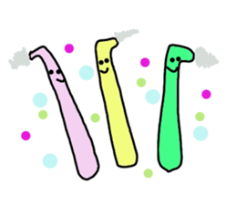 happy teeth so cute sticker #8032896