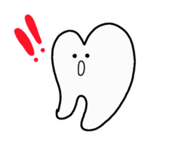 happy teeth so cute sticker #8032902