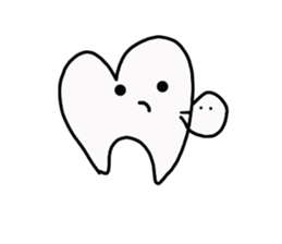 happy teeth so cute sticker #8032903