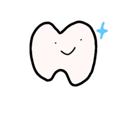 happy teeth so cute sticker #8032904