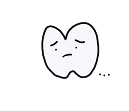 happy teeth so cute sticker #8032906