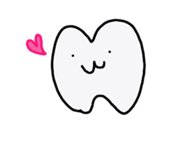 happy teeth so cute sticker #8032907