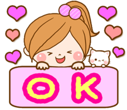 Leisurely a girlfriend 4 sticker #8032912