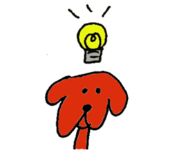 Wonderful dog "Kai" sticker #8033097