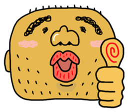 Loose pretty middle aged man sticker #8033207