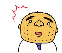 Loose pretty middle aged man sticker #8033208