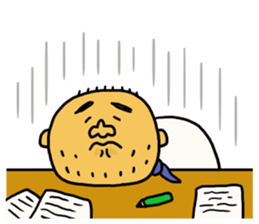 Loose pretty middle aged man sticker #8033209