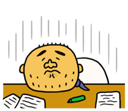 Loose pretty middle aged man sticker #8033209