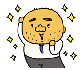 Loose pretty middle aged man sticker #8033219