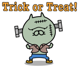 Cat life sticker. nekonya@Halloween sticker #8033359