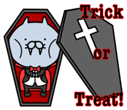 Cat life sticker. nekonya@Halloween sticker #8033374