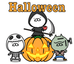 Cat life sticker. nekonya@Halloween sticker #8033377