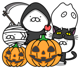 Cat life sticker. nekonya@Halloween sticker #8033379
