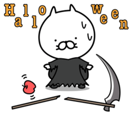 Cat life sticker. nekonya@Halloween sticker #8033383