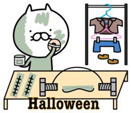 Cat life sticker. nekonya@Halloween sticker #8033386
