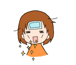 Daily conversation of girl sticker #8033473