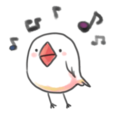 maruttyo bird sticker #8033593