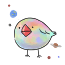 maruttyo bird sticker #8033601