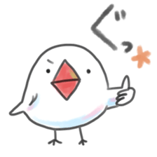 maruttyo bird sticker #8033602