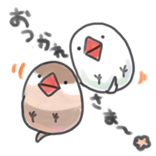 maruttyo bird sticker #8033605