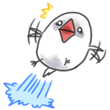 maruttyo bird sticker #8033607