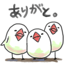 maruttyo bird sticker #8033615