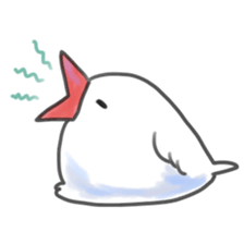 maruttyo bird sticker #8033619