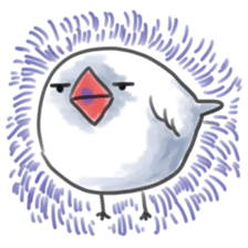 maruttyo bird sticker #8033622