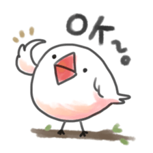 maruttyo bird sticker #8033623