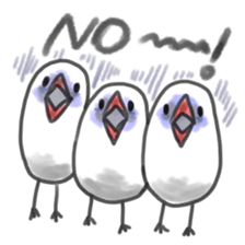 maruttyo bird sticker #8033624