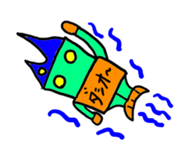 dasio-(mobappu series) sticker #8033689