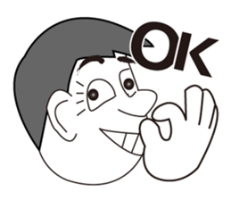 Expression of 40 faces sticker #8033809